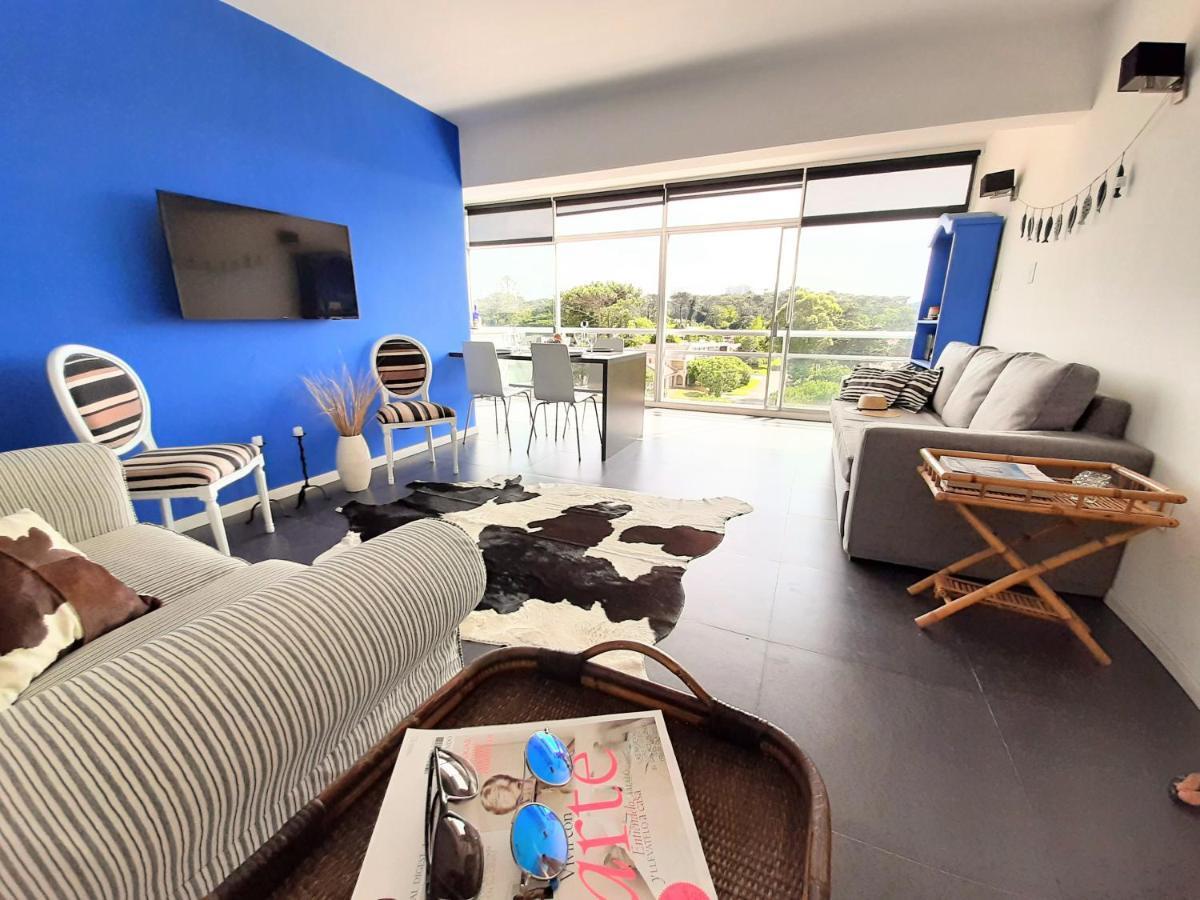 Casa Azul Primera Linea Mar I Playa Mansa Parada 10 Edificio Isla De Gorriti Пунта-дель-Эсте Экстерьер фото